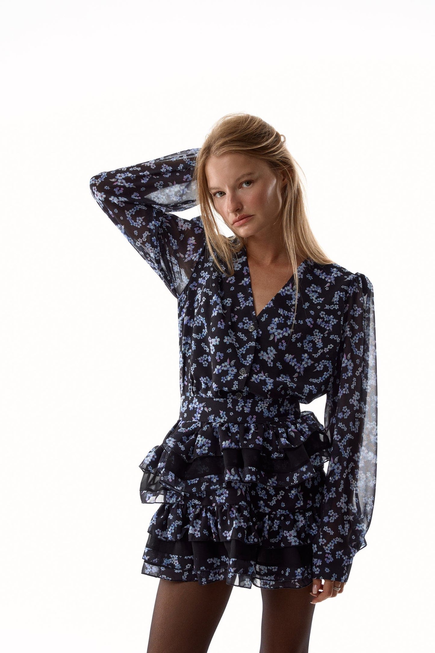 Сhiffon Dress Black