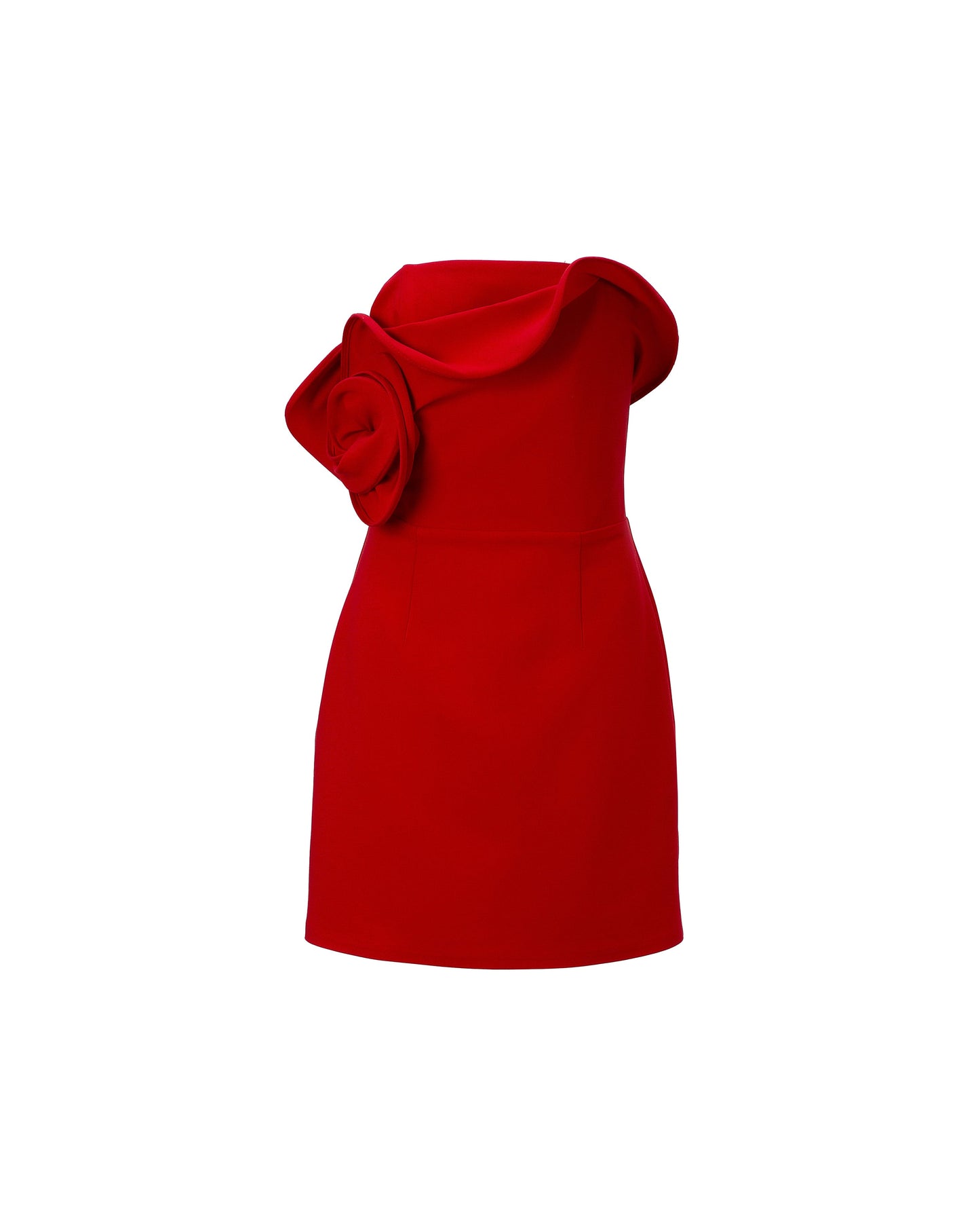 Rose dress Red