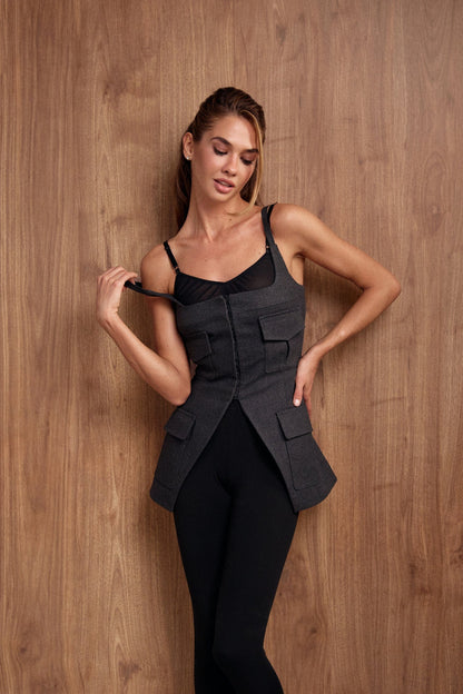 Corset Gray