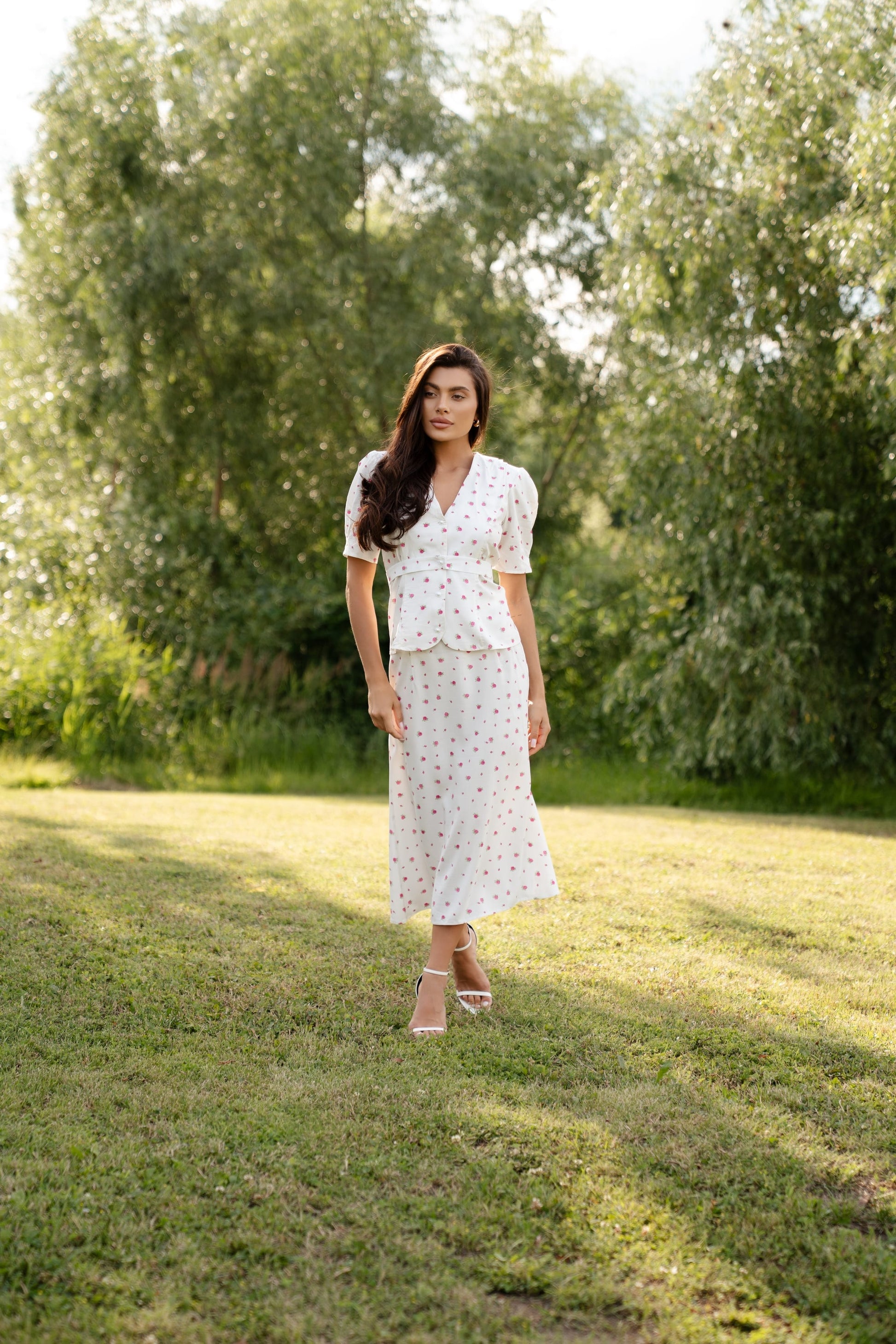 Flower Suit Ivory