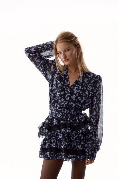 Сhiffon Dress Black