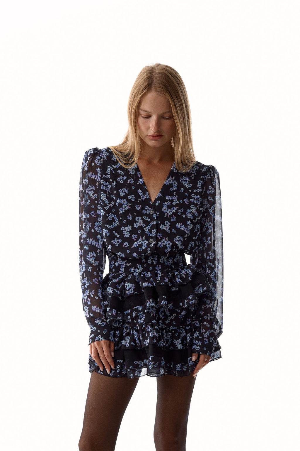 Сhiffon Dress Black
