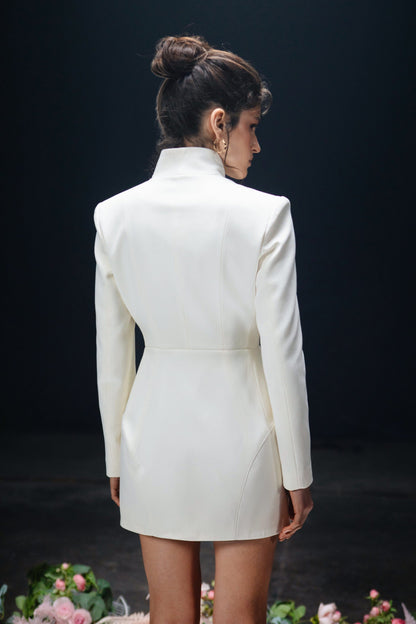 Jacket dress Ivory