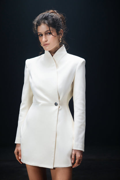 Jacket dress Ivory