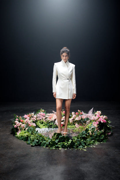 Jacket dress Ivory