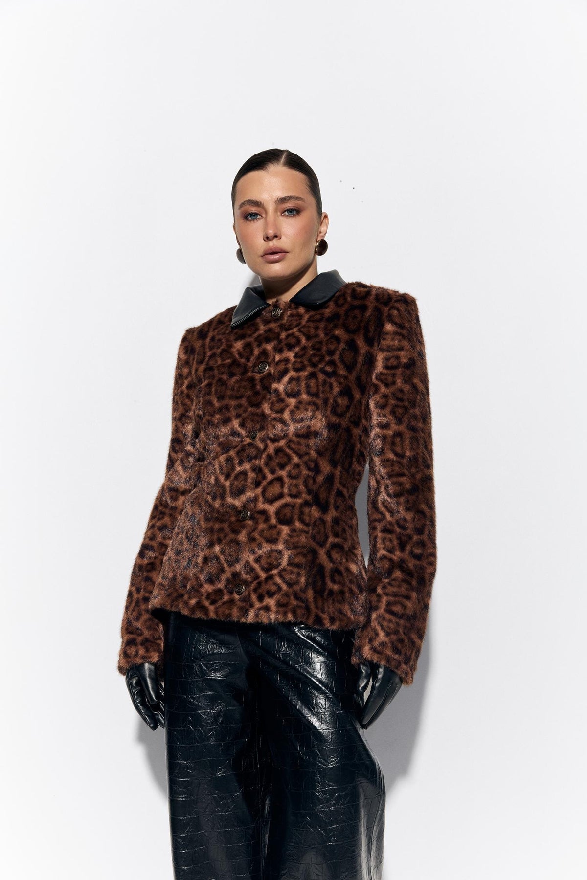 Leo Jacket Brown