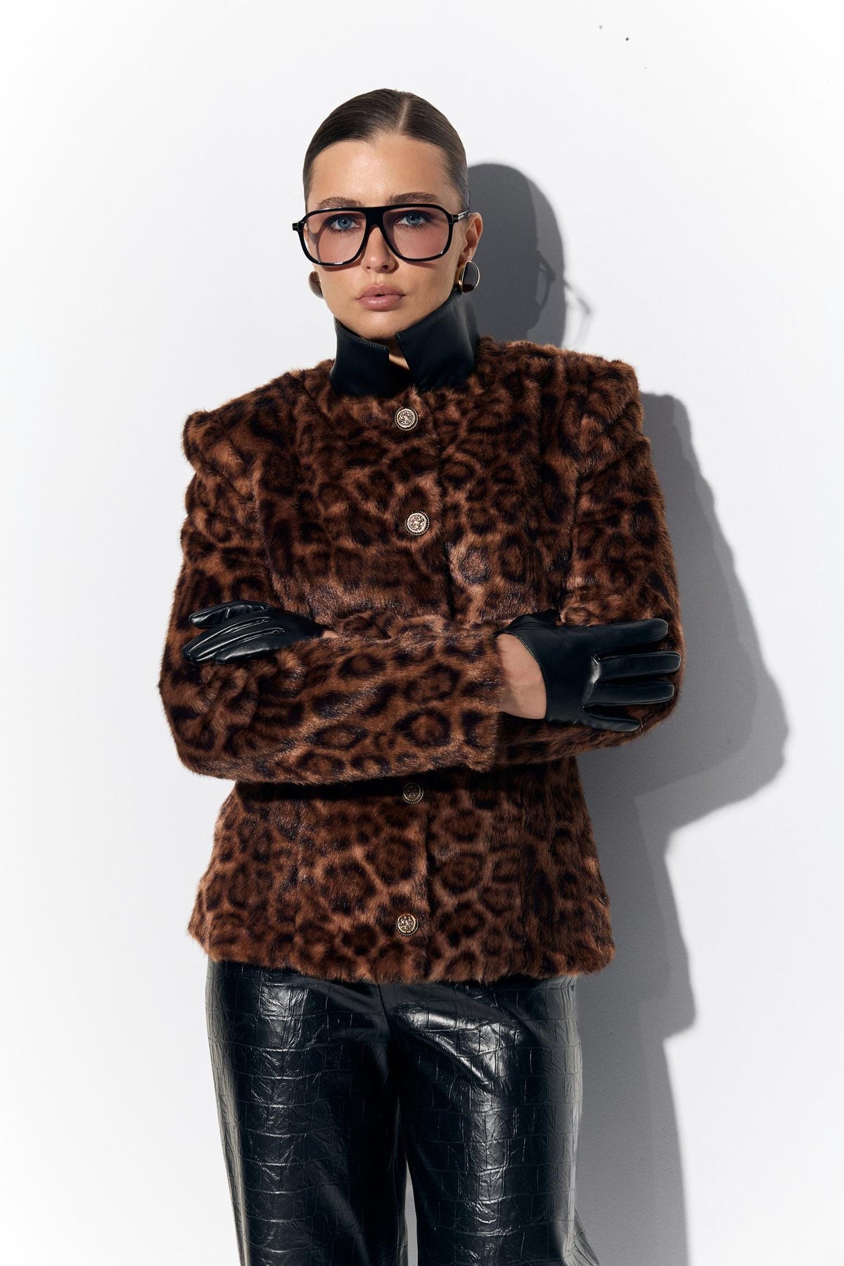 Leo Jacket Brown