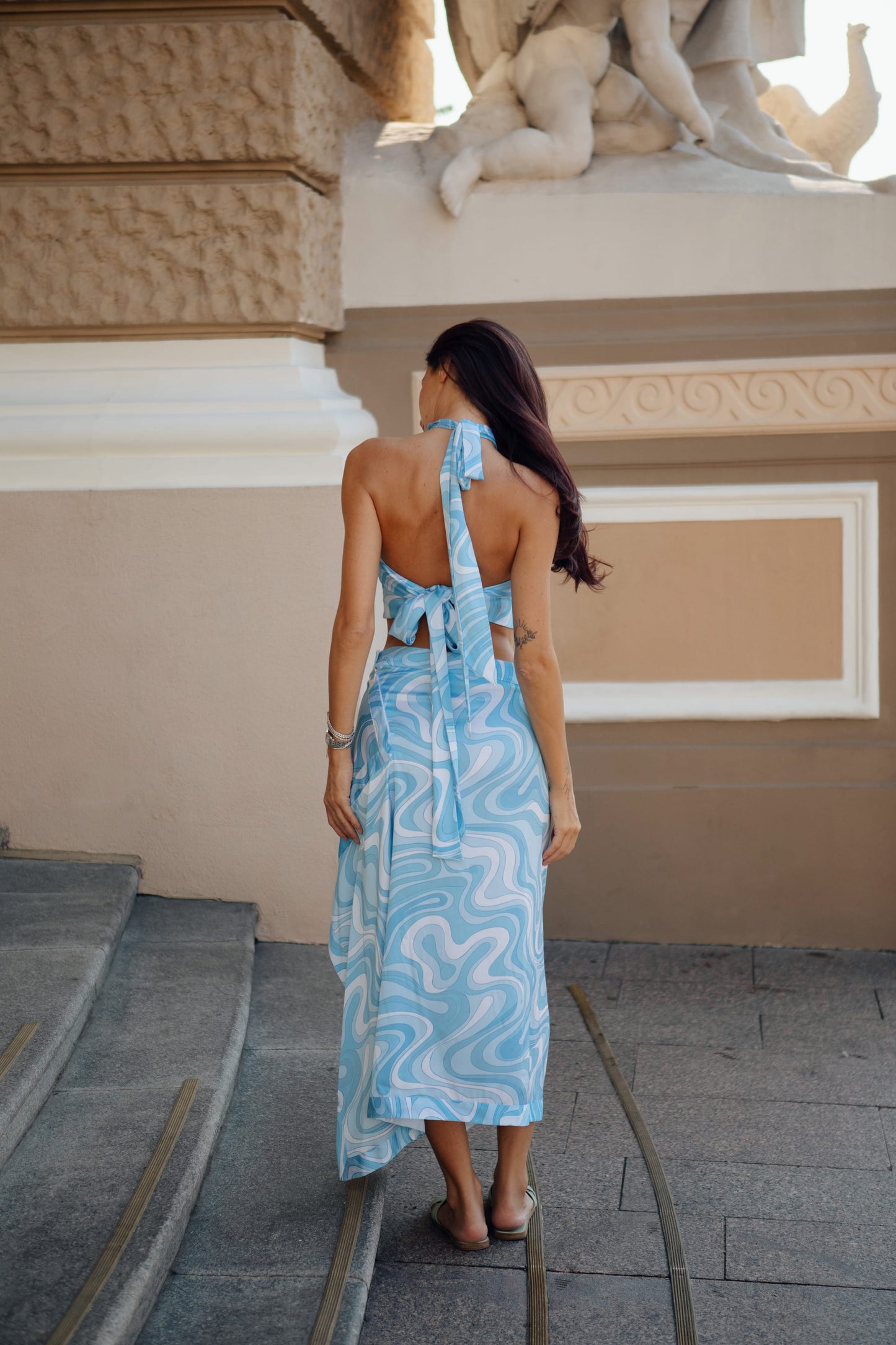 Maxi Skirt Blue