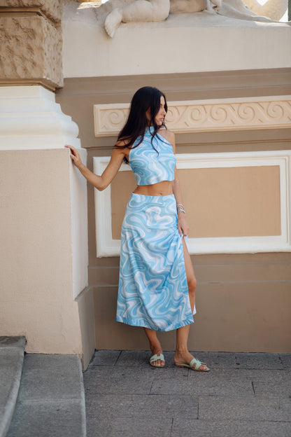 Maxi Skirt Blue