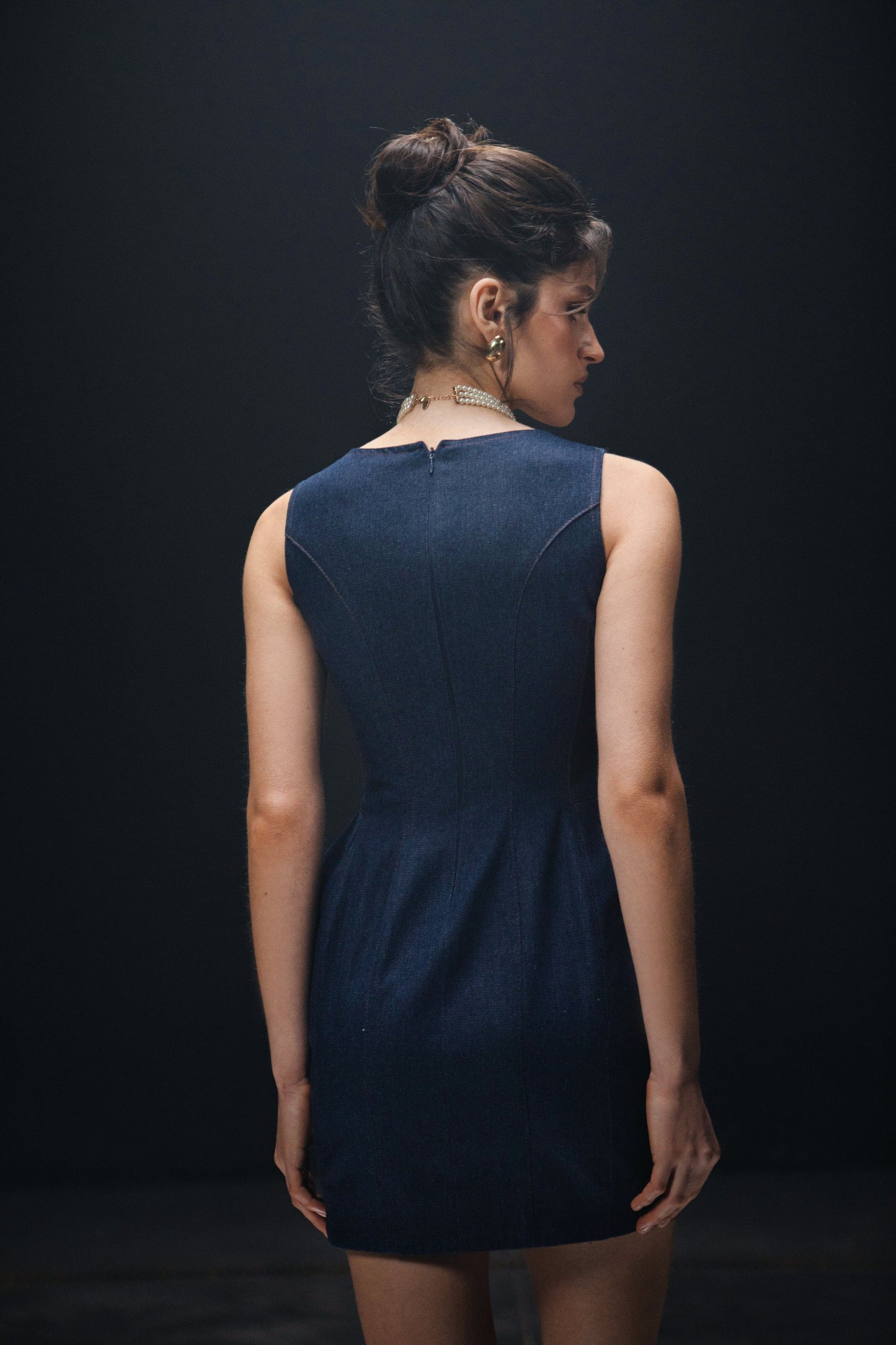 Mini dress Blue