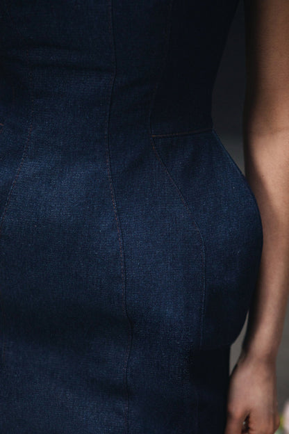 Mini dress Blue