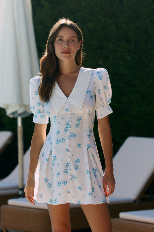 Mini dress white
