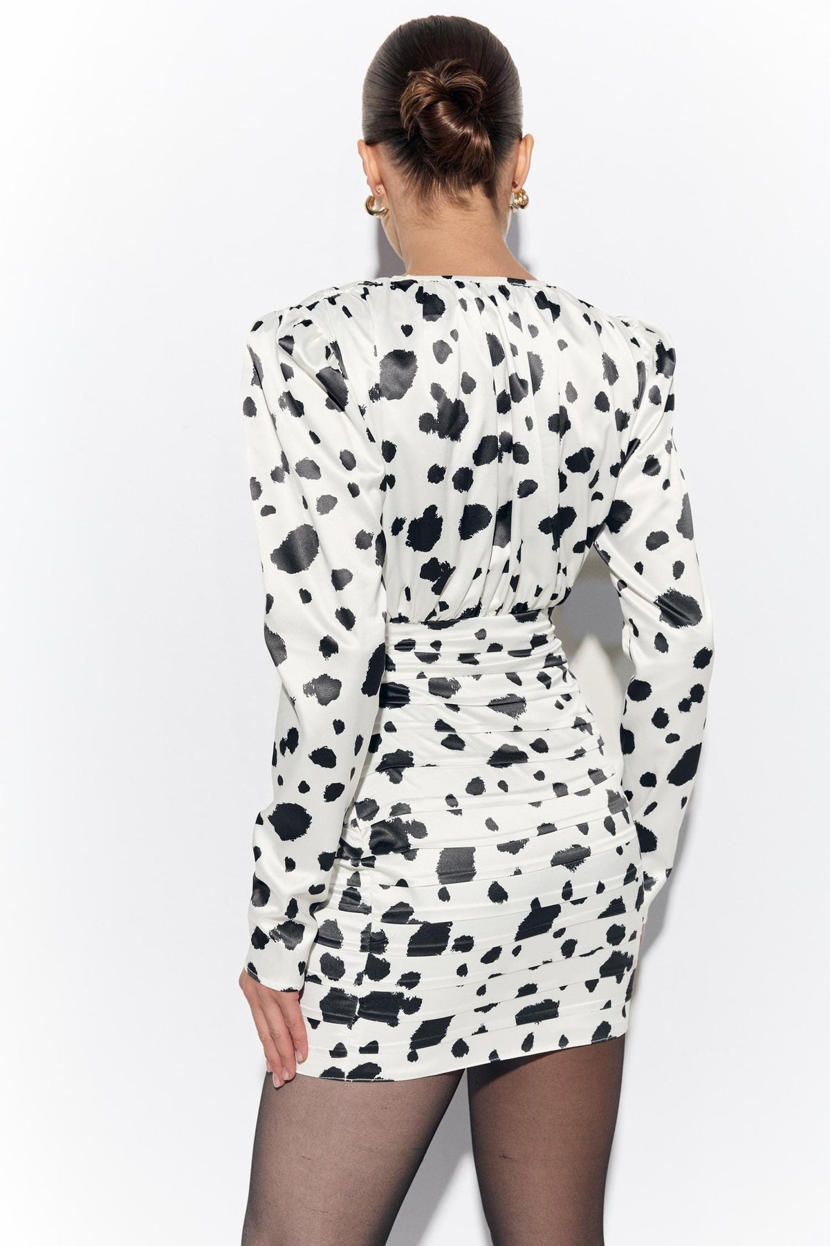 Savanna Dress Black and White