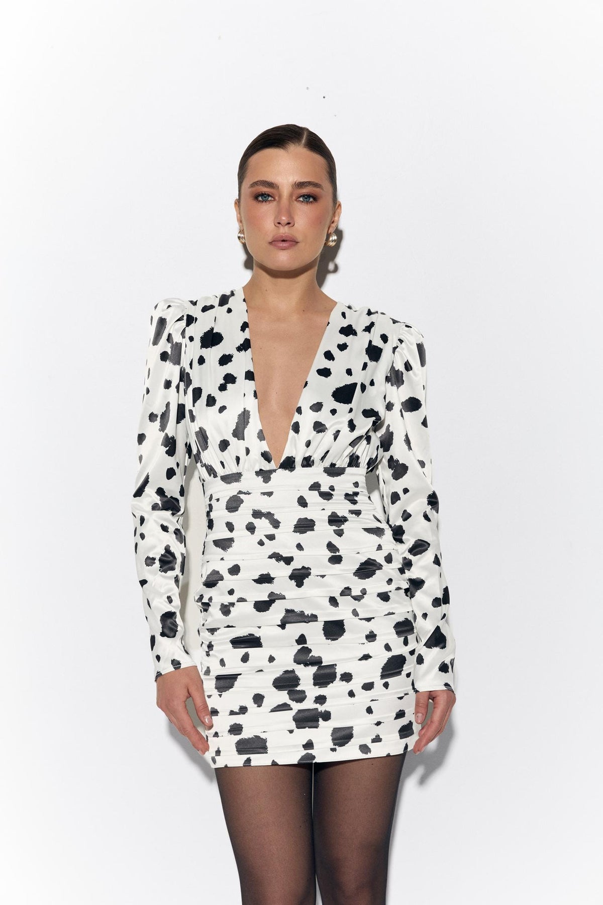 Savanna Dress Black and White