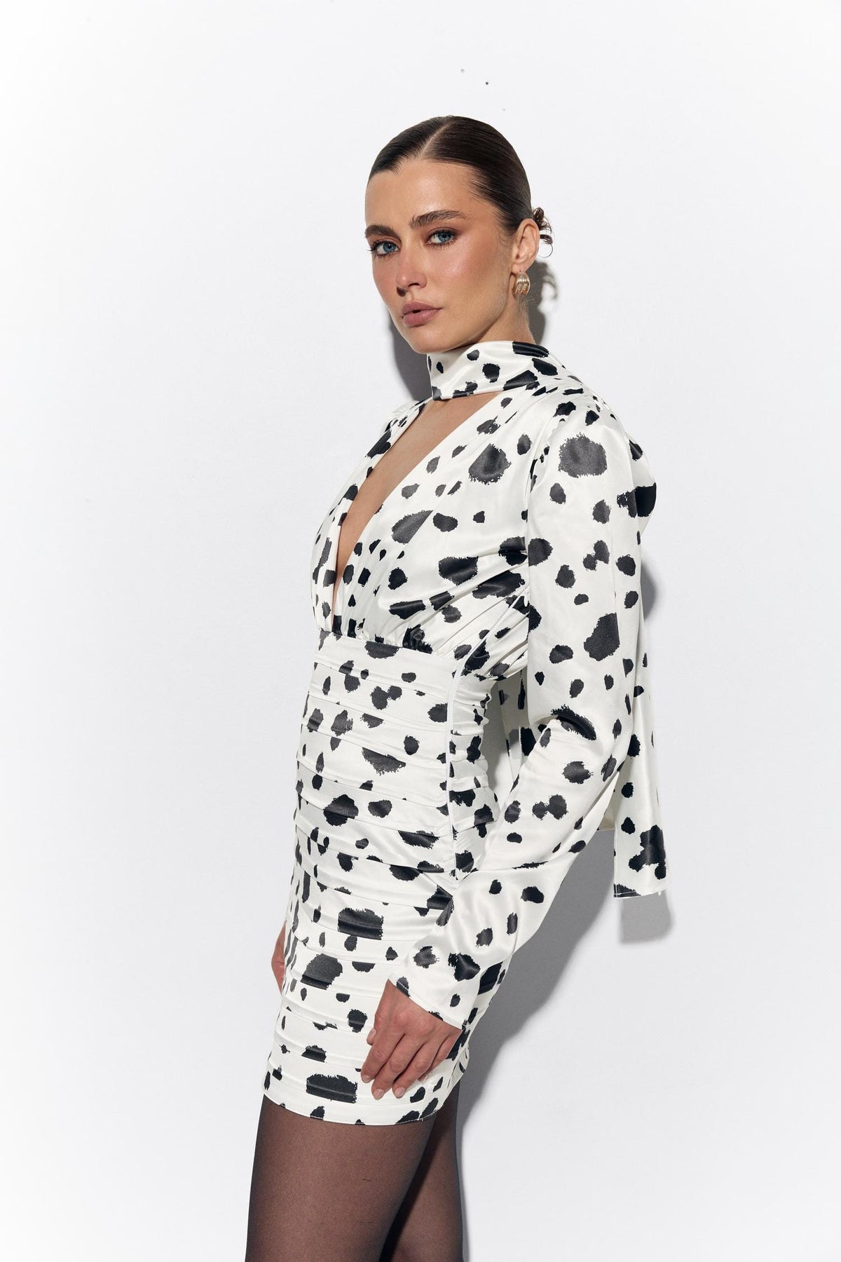 Savanna Dress Black and White