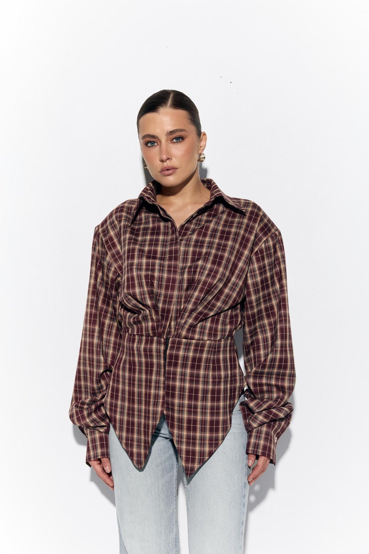 Shirt Burgundy