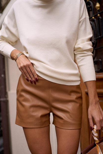 Shorts Dark beige