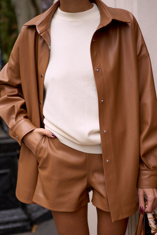 Shorts Dark beige