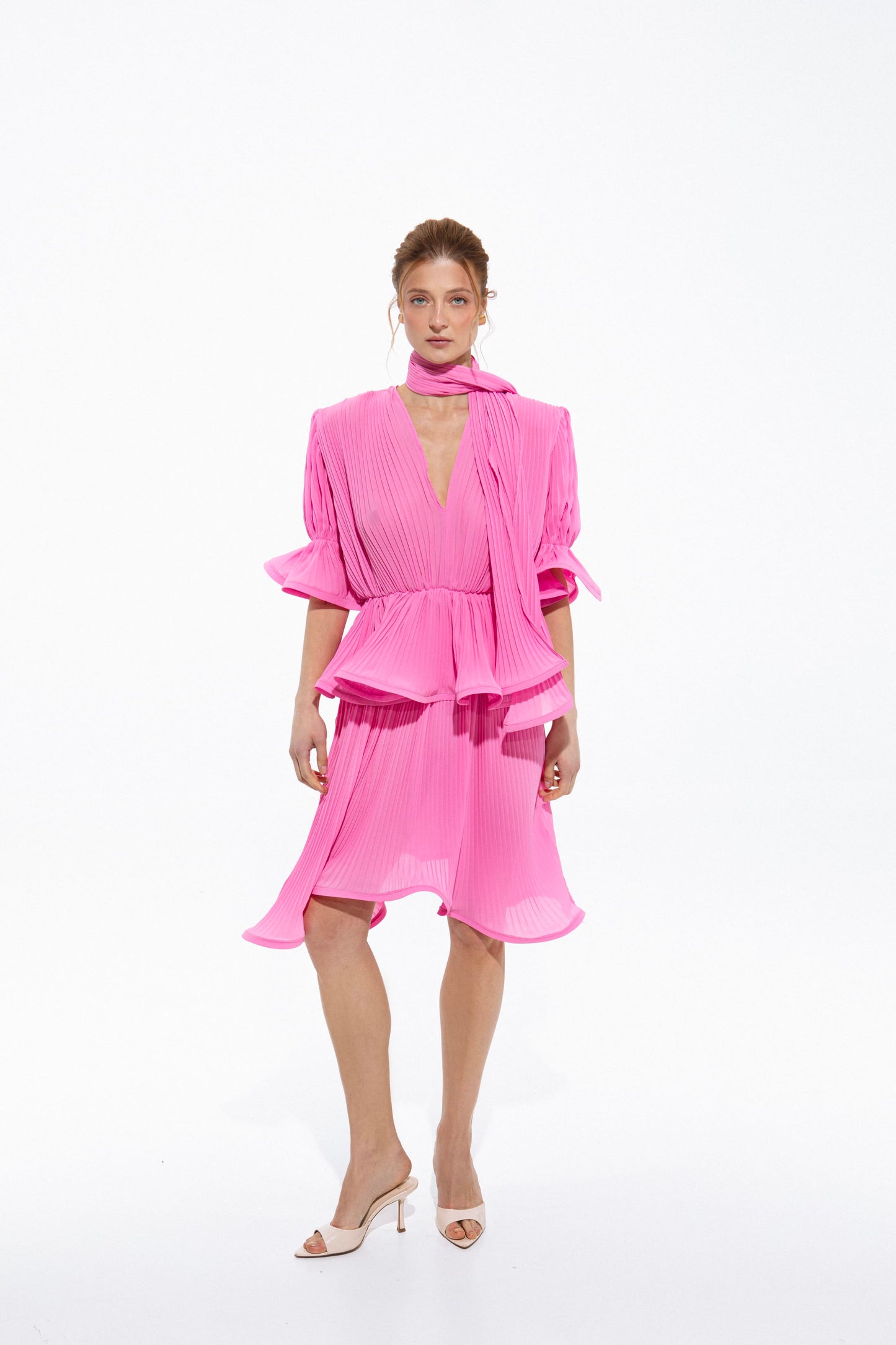 Suit (top + skirt) Pink