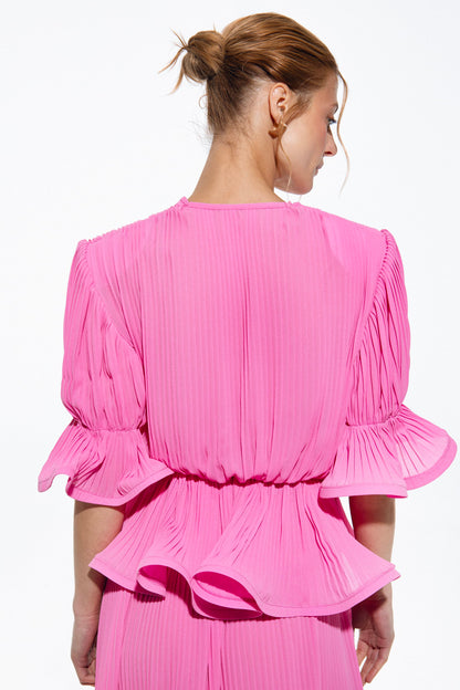 Suit (top + skirt) Pink