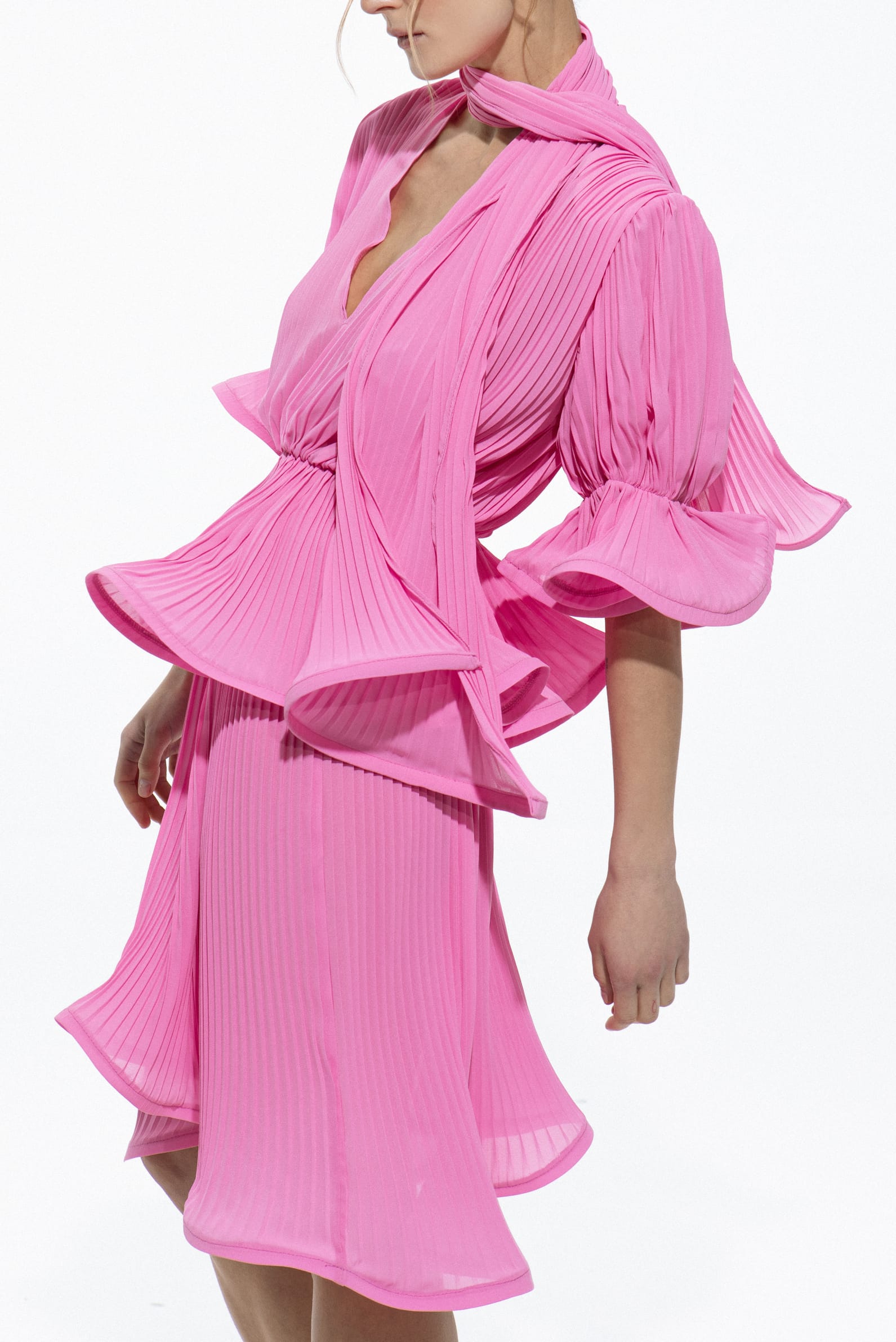 Suit (top + skirt) Pink