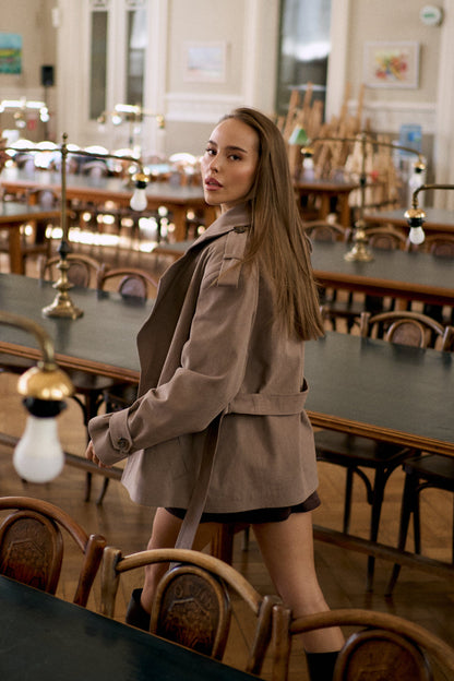 Trench coat Brown