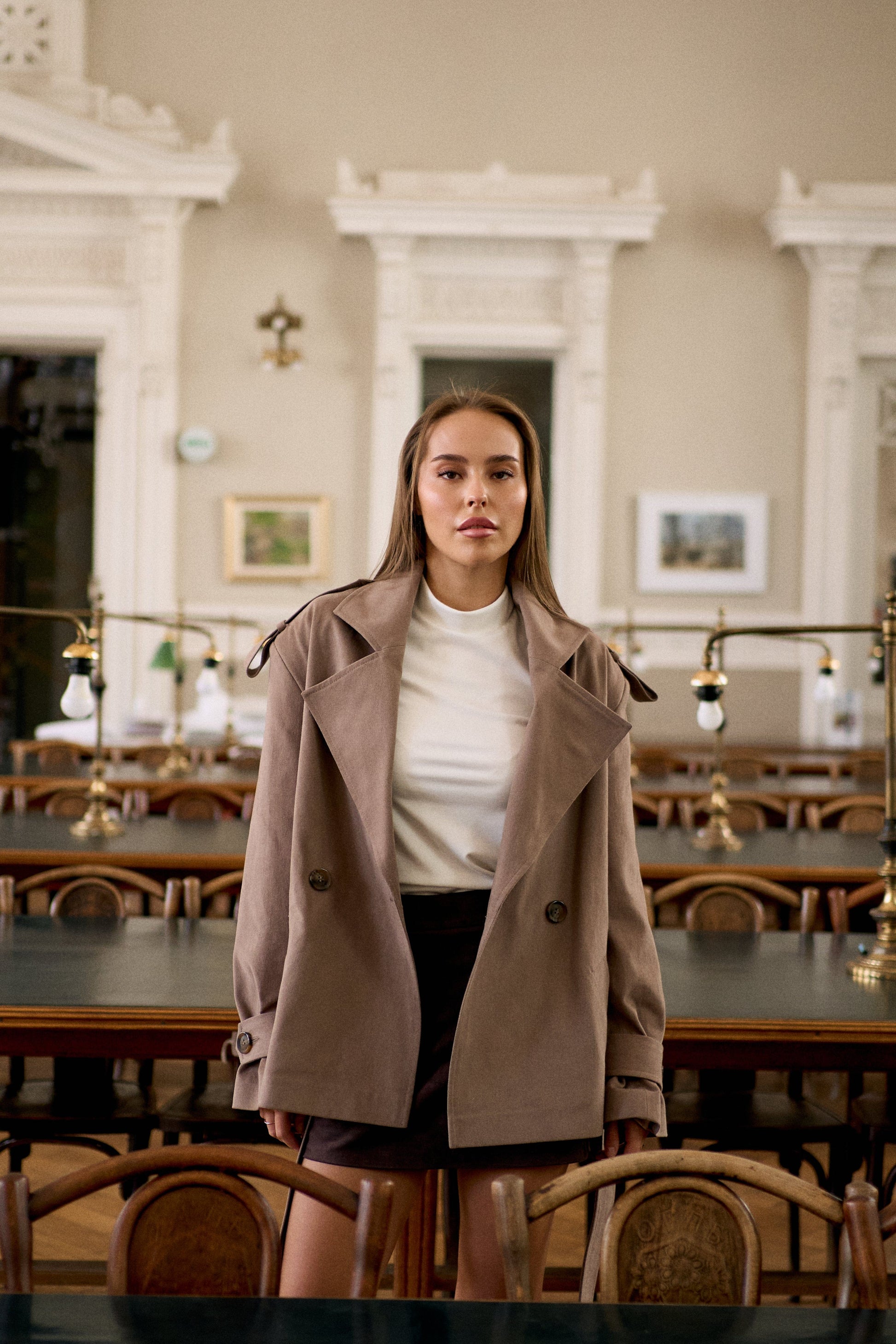 Trench coat Brown